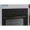 Forno da Incasso Candy Idea FIDC N502 Pulizia Manuale 65L 60cm A Grill Nero