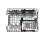 Lavastoviglie Whirlpool WSIC 3M27 10 Coperti E con AquaStop e pannello argento