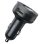 Cargador Baseus Energy Column Interior Encendedor de Cigarrillos 5V Negro