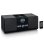 Microset Lenco MC-030BK 10W RMS Bluetooth 5.0 USB FM LCD Zwart