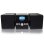 Microset Lenco MC-030BK 10W RMS Bluetooth 5.0 USB FM LCD Zwart