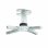 Soporte de techo para proyectores Art P-101 15 kg Plata