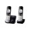 Teléfono DECT Panasonic KX-TG6812 Altavoz 120 entradas Identificador de llamadas Negro Plata
