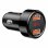 Cargador de Coche Baseus CCMLC20A-01 USB 45W Carga Rápida Negro