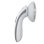 Rasuradora de pelusa Adler AD 9616 Blanco Acero inoxidable Batería AA