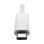 Adaptador USB-C a HDMI con Puerto USB-A y Carga PD, Blanco