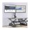 Eaton DDR1727DC Support Moniteur Double Bureau 17 à 27" VESA 75x75 à 100x100 Max 7Kg