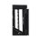 SmartRack 10U Rack de Parede de Baixo Perfil com Janela Acrílica Transparente e Porta Traseira Articulada