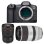 Câmara Mirrorless Canon EOS R5 45MP 24-70mm 70-200mm Sensor Full-Frame WiFi Bluetooth