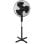 Ventilador de Pie Esperanza EHF001KK 50W 40cm 3 Velocidades Oscilación Ajustable Base Antideslizante