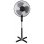 Ventilateur sur Pied Esperanza EHF001KE 50W 40cm 3 Vitesses Oscillation Hauteur Réglable Protection Surchauffe