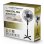 Ventilateur sur Pied Esperanza EHF001KE 50W 40cm 3 Vitesses Oscillation Hauteur Réglable Protection Surchauffe