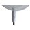 Ventoinha de Pé Ravanson WT-1040S 45W 43cm 3 Velocidades Altura Regulável Oscilante