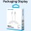 Cable USB-C 5A 240W Vention TRISH 2m Azul