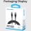Cable USB-C Vention TRGBF 5A 100W 1m Noir