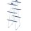 Tendedor de chão Leifheit TOWER 190 Azul Branco 1500 mm