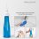 Irrigador ProfiCare PC-MD 3026A 3 Modos Batería Li-Ion 2 Boquillas Azul Blanco