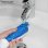 Irrigador ProfiCare PC-MD 3026A 3 Modos Batería Li-Ion 2 Boquillas Azul Blanco
