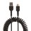 Cable USB A a USB C StarTech.com 50 cm Rizado Negro USB 2.0