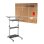 Bureau LogiLink BP0070 Rectangulaire avec Roues et Réglage de Hauteur