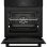 Einbaubackofen Beko BCBIE17300KSB Hydrolyse 72L 60cm A Grill Schwarz