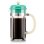 Cafetera Francesa Bodum 1 L 8 Tazas Vidrio Borosilicato Verde Acero Inoxidable