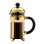 Cafetera Manual Bodum Chambord 0,35 L 3 Tazas Acabado Dorado Filtro Reutilizable