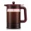 Cafetera Manual Bodum Bean Set 1,5 L Roja para Café Caliente y Cold Brew