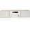 Microset Blaupunkt MS45BT 50W RMS Bluetooth CD MP3 WMA Beige