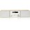 Microset Blaupunkt MS45BT 50W RMS Bluetooth CD MP3 WMA Beige