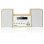 Microset Blaupunkt MS45BT 50W RMS Bluetooth CD MP3 WMA Beige