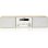 Microset Blaupunkt MS45BT 50W RMS Bluetooth CD MP3 WMA Beige
