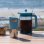 Cafetera Manual Bodum Bean Set French Press 1,5 L Azul Translúcido