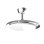 Deckenventilator mit Licht Cecotec EnergySilence Aero 4500 Puzzle 30W 107cm 6 Stufen Einklappbare Flügel Fernbedienung Timer Winterfunktion