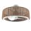 Ventilador de Techo con Luz Cecotec EnergySilence LampAero 324 Camellia 10W 3 Aspas 6 Velocidades Motor DC Mando Temporizador Función Invierno