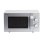 Microondas Sharp R204S 20 Litros 800W Giratorio Plata Encimera