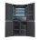 Frigorífico Americano Cecotec Bolero CoolMarket 4D 503 Total No Frost 177,5cm 503L D Negro Cristal