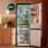Frigorífico Combi Cecotec Bolero CoolMarket Combi 377 Inox A 377L