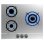 Placa de gas Cecotec Bolero Squad GN 3200S Inox 3 fuegos 6,25 kW