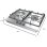 Placa de gas Cecotec Bolero Squad GN 3200F Inox 3 Fuegos