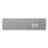 Teclado Microsoft Surface Keyboard completo Bluetooth sem fios francês cinzento