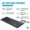 Teclado HP 150 alámbrico completo USB tipo A negro con teclado numérico