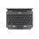 Teclado Samsung Tab Active5 Pro Magnético AZERTY Francés con Touchpad y retroiluminación roja