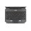 Teclado Samsung Tab Active5 Pro Magnético AZERTY Francés con Touchpad y retroiluminación roja