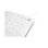 Teclado Urban Factory Sanee AZERTY Francês branco completo IP68 USB