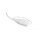 Teclado Urban Factory Sanee AZERTY Francês branco completo IP68 USB