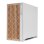 Torre PC Nox Hummer ELEMENT Semi Torre ATX Cristal Templado USB-C Blanca y Madera - Dune Edition By PcCom