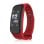 Pulsera de actividad Dam Electronics X1 Bluetooth LCD Negro Rojo 5 días Monitor cardiaco Presión
