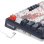 Teclado Redragon K686AK-RGB-PRO EISA mecánico inalámbrico con dial y RGB