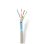 Cable de red Nedis CCBGFTP5GY100 100 m Cat5e F/UTP Gris